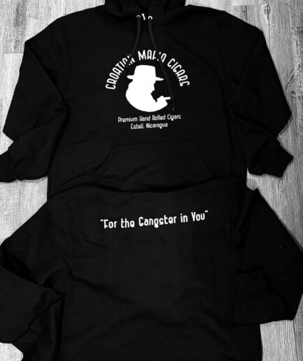 Croatian Mafia Cigars Black Hoodie